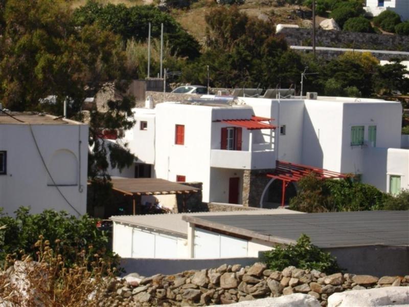 Pension Vrissi Mykonos Town Bagian luar foto