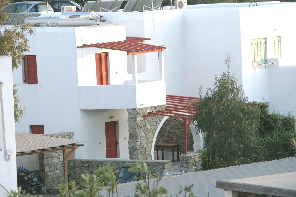 Pension Vrissi Mykonos Town Bagian luar foto